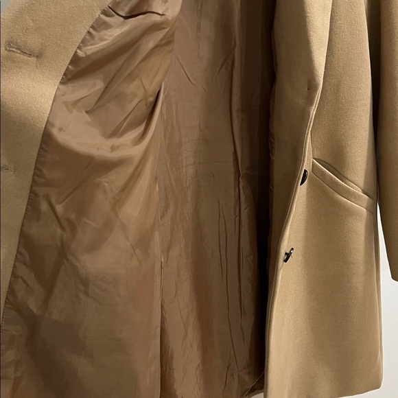Vero Moda Women’s Coat XL Pea Coat Camel Tan Jacket Spring Fall Neutral *As Is - Picture 13 of 15